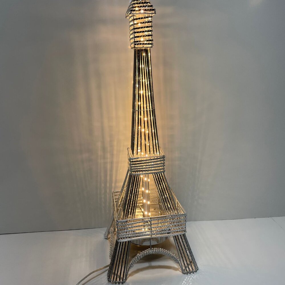 Eiffel Tower Decor Table Lamp 32" high energy saving LED light source